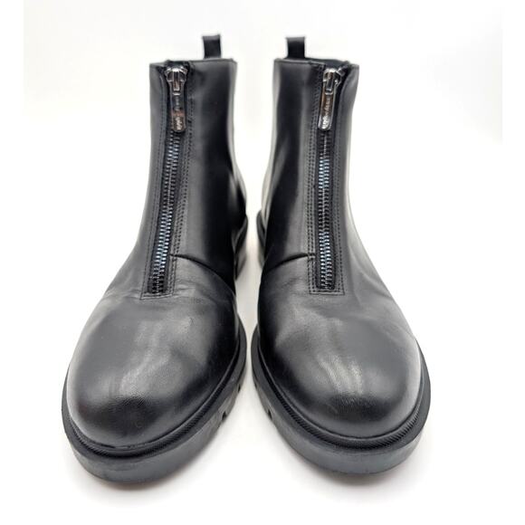 Easy Spirit Vasso Zip-Up Ankle Bootie Women's Almond Toe Black Size US9.5M EU40 - Picture 2 of 13